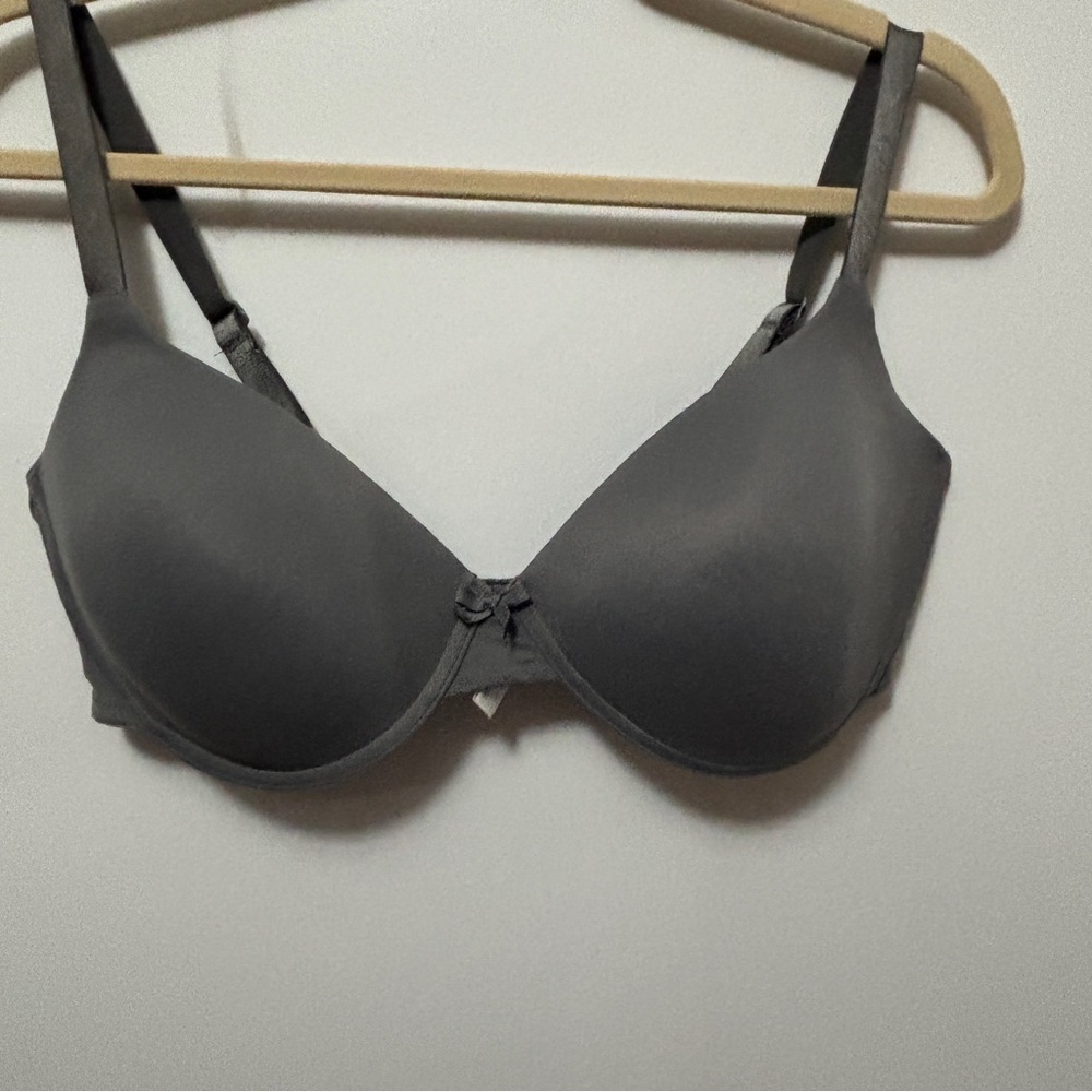 Ellen Tracy Charcoal Gray Bra